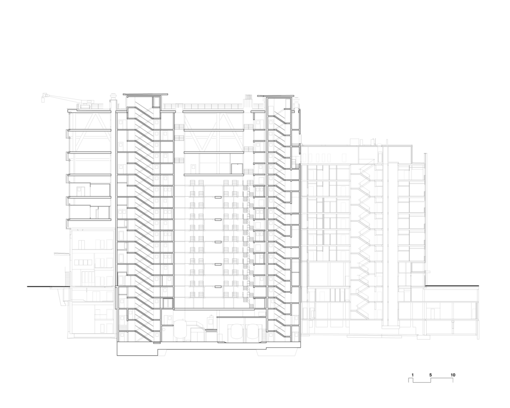 Production building Roche Bau 91, Basel - Burckhardt