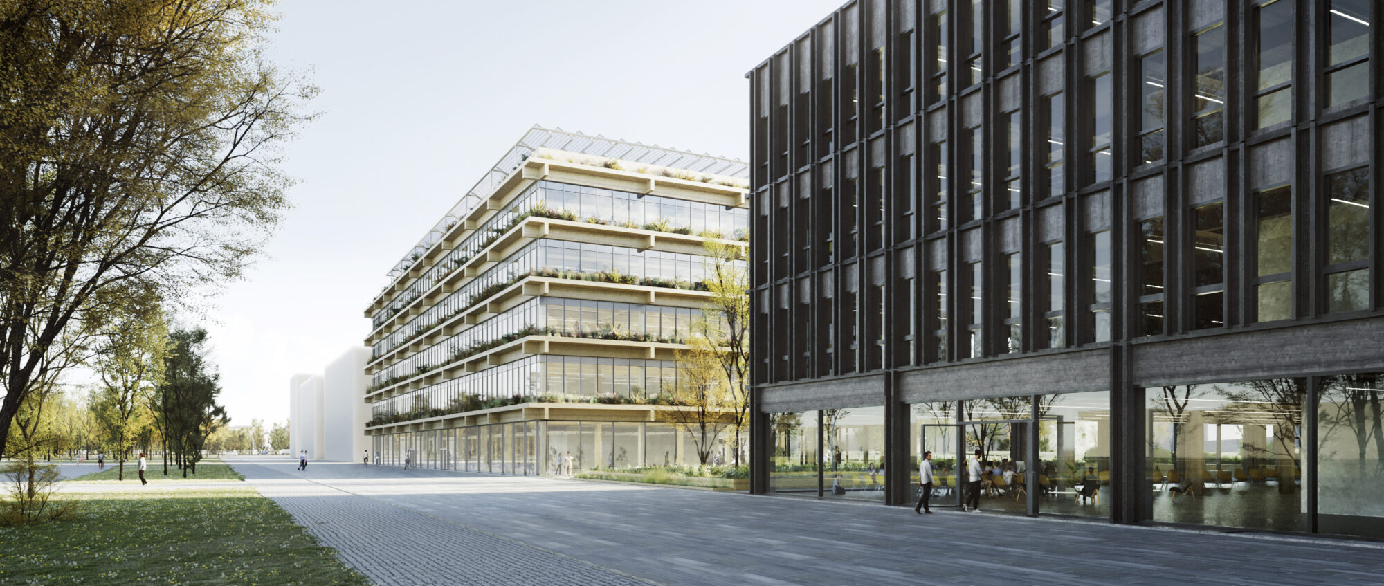 Technische Hochschule Nürnberg Architektur First Prize for the founding building of the new University of